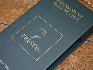 雑誌でも話題。松希が展開する3つのフレスコ生地コレクション