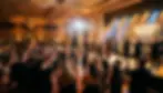 Live music for dallas wedding bands: elegant reception with full band performing for dancing guests