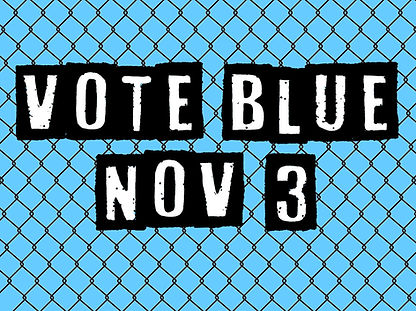 Vote Blue Nov 3