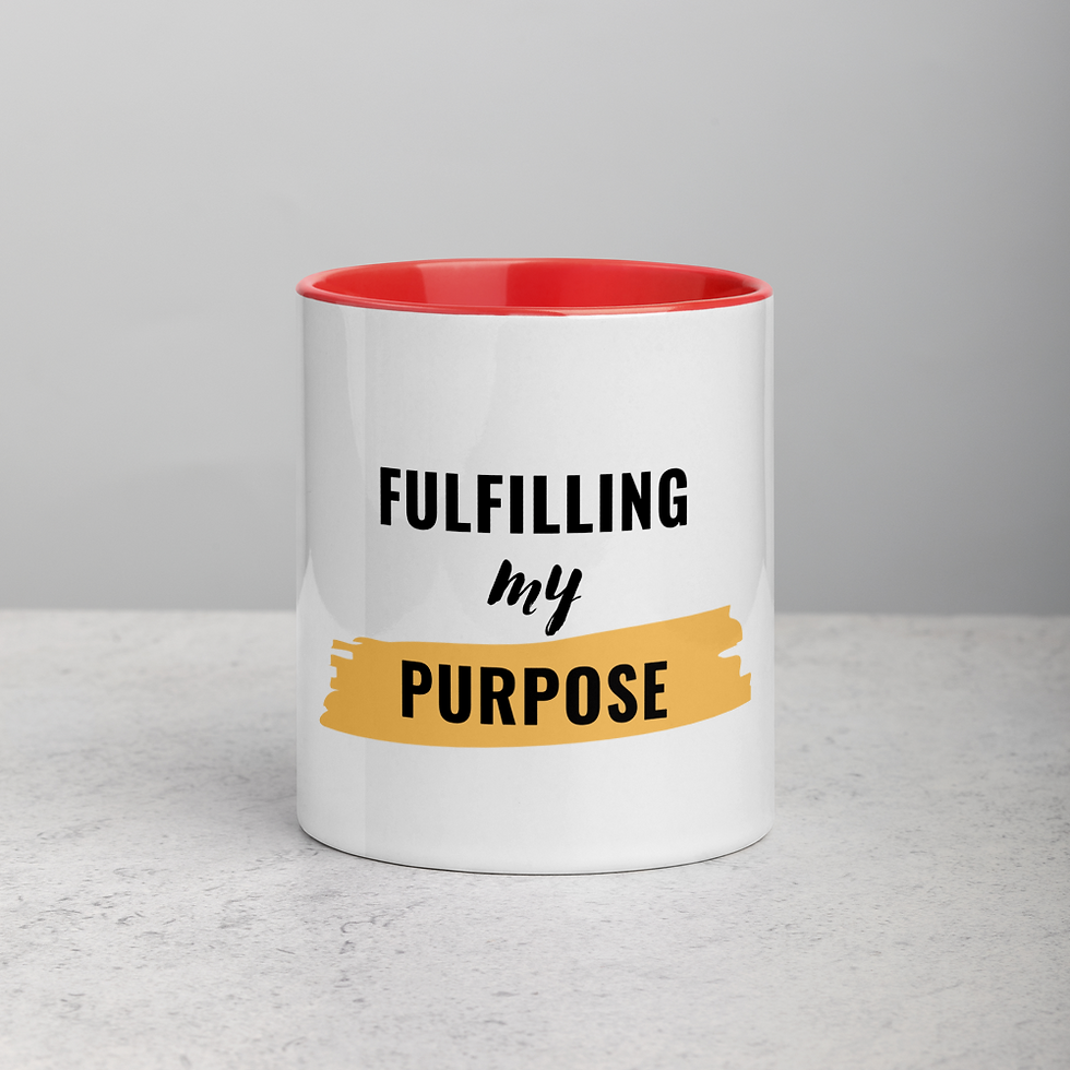 Thumbnail: Fulfilling My Purpose - Mug with Color Inside
