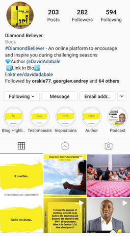 Diamond Believer Social Media