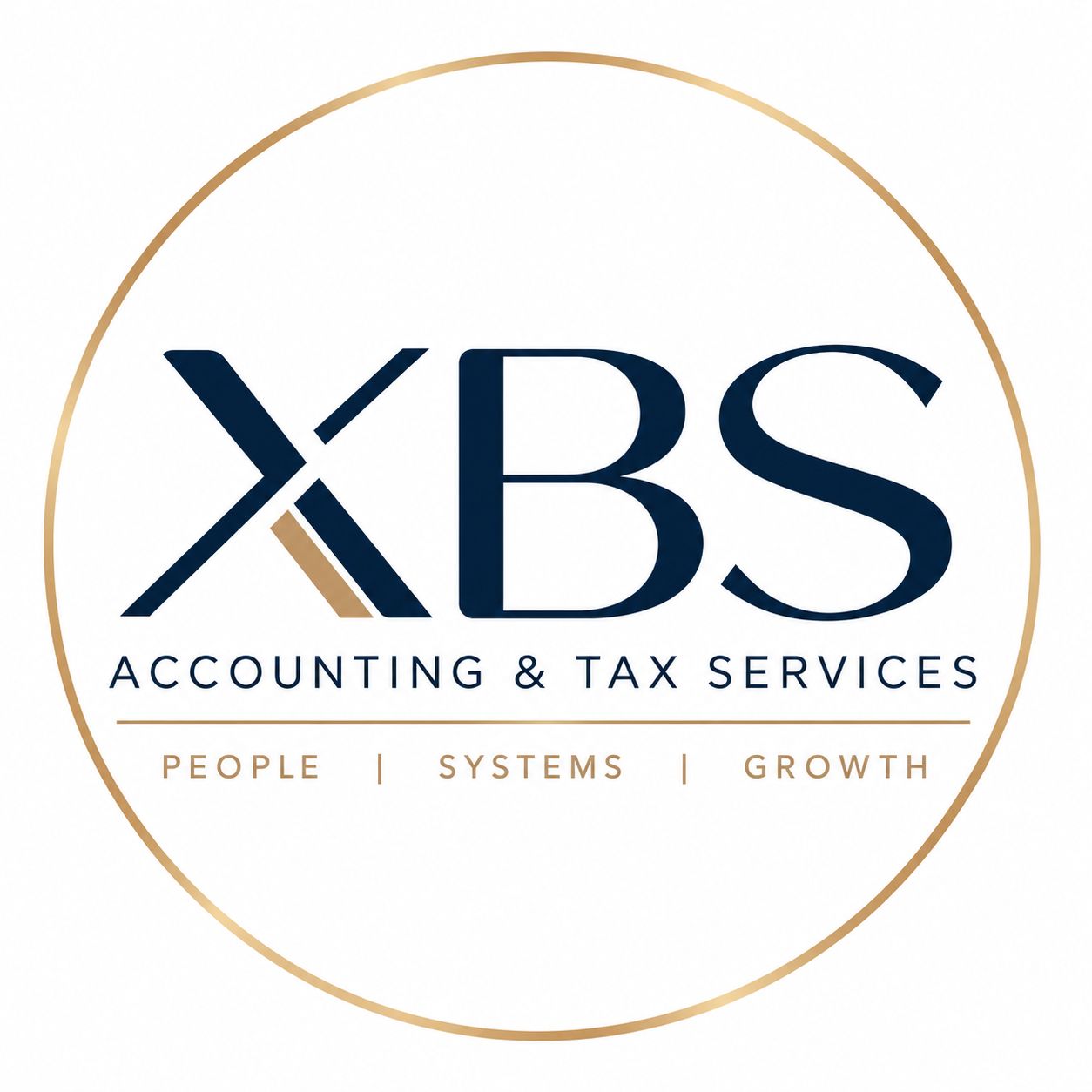 XBS Accounting & Tax Services circular badge