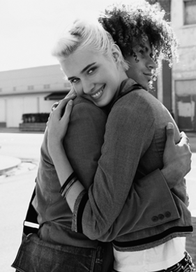 Hug Between Friends..