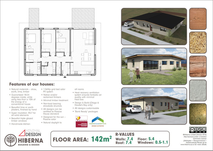 Straw Bale Sustainable House Project Architectural Design for Your