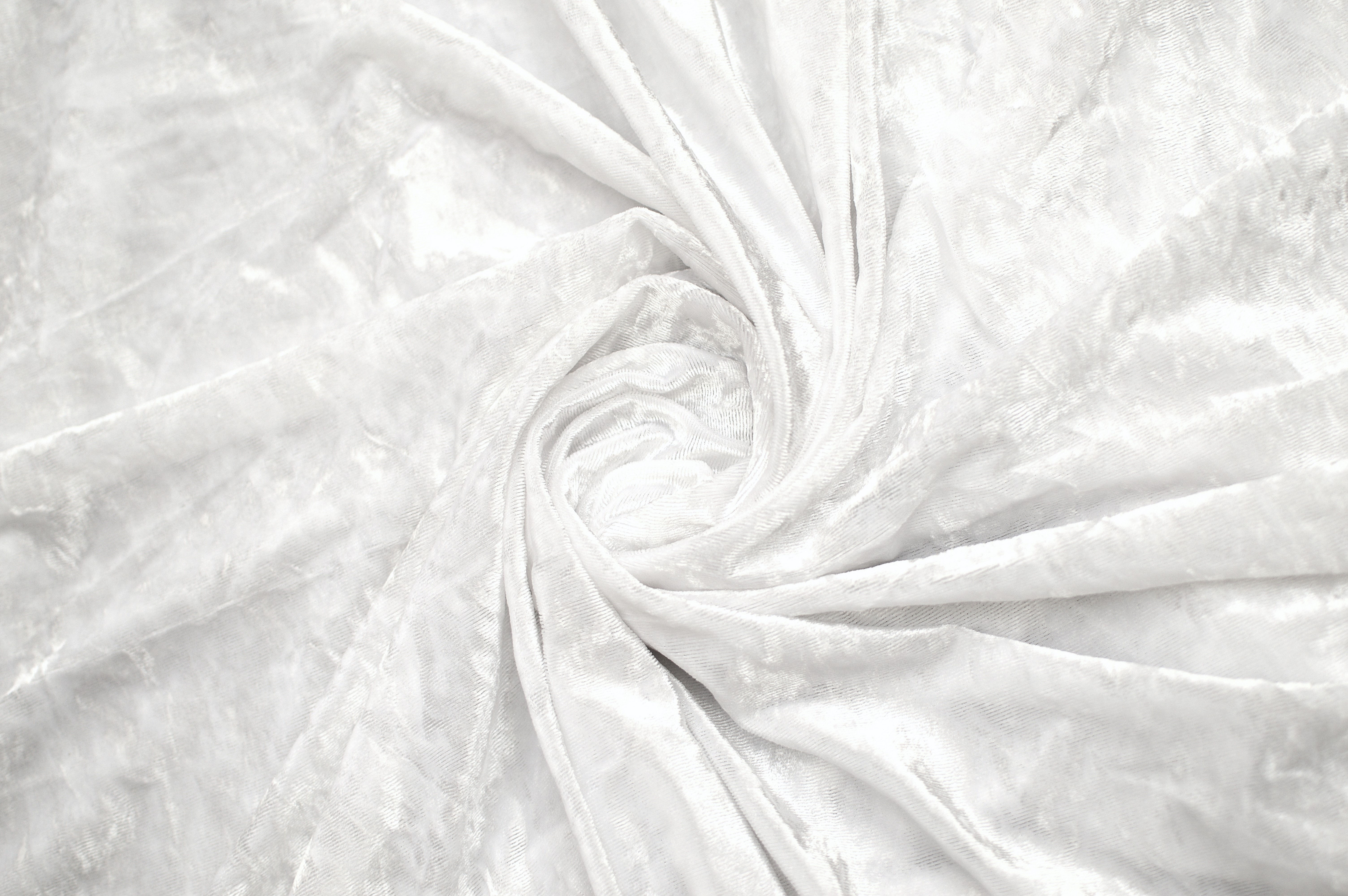 Bársony körabrosz 300cm fehér