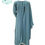 Thumbnail: Greenish Grey Straight Cut Dress (R)