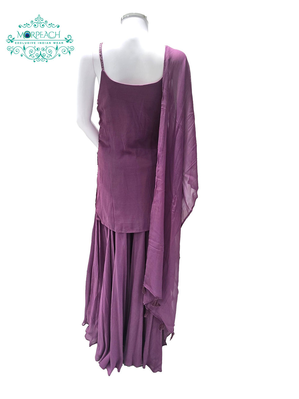 Thumbnail: Purple Embellished Sharara (M)