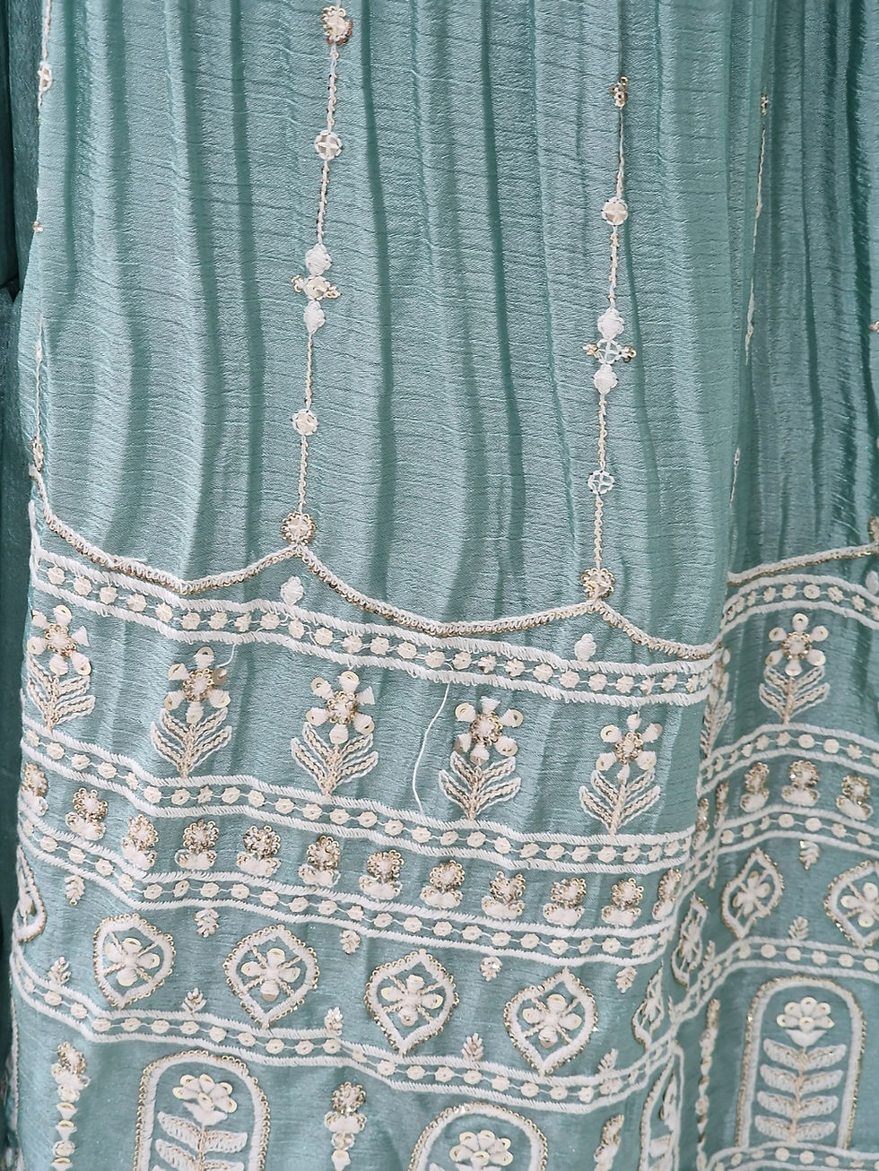 Thumbnail: Light Green Jacket Style Dress (3XL)