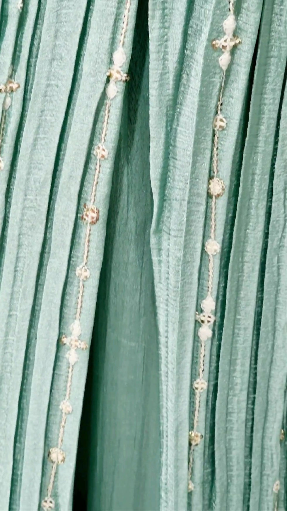 Thumbnail: Light Green Jacket Style Dress (3XL)