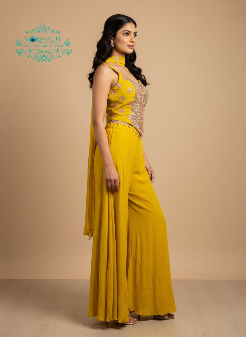 Thumbnail: Yellow Palazzo Set (M)