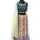 Thumbnail: Green Floral Digital Print Lehenga (XL)