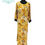 Thumbnail: Mustard Floral Rayon Kurti (6XL)