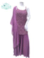 Thumbnail: Purple Embellished Sharara (M)
