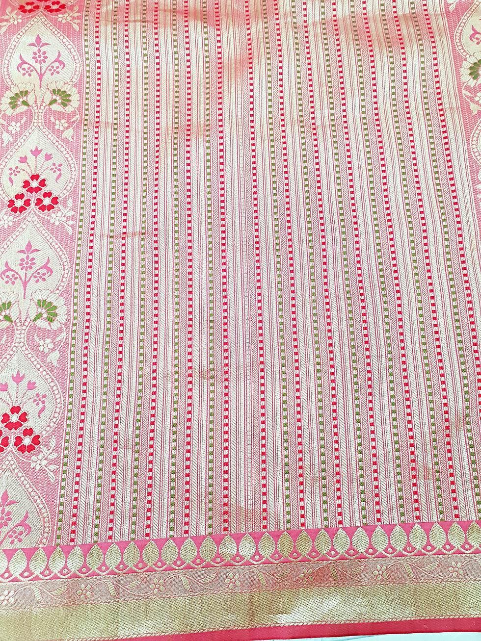 Thumbnail: Pink Allover Silk Saree