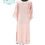 Thumbnail: Peach Pure Georgette Kurti (5XL)