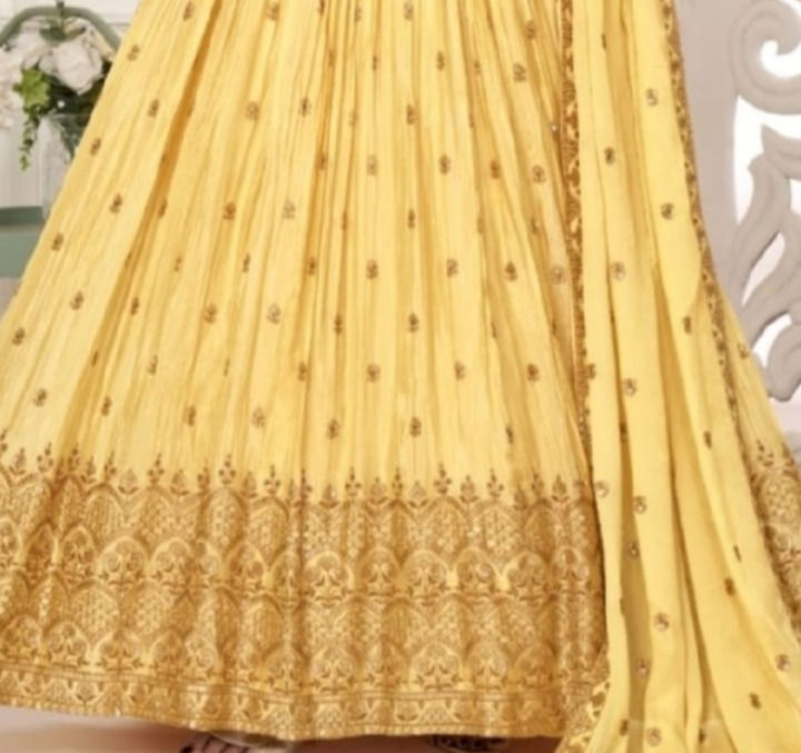 Thumbnail: Yellow Chinnon Dress (3XL)