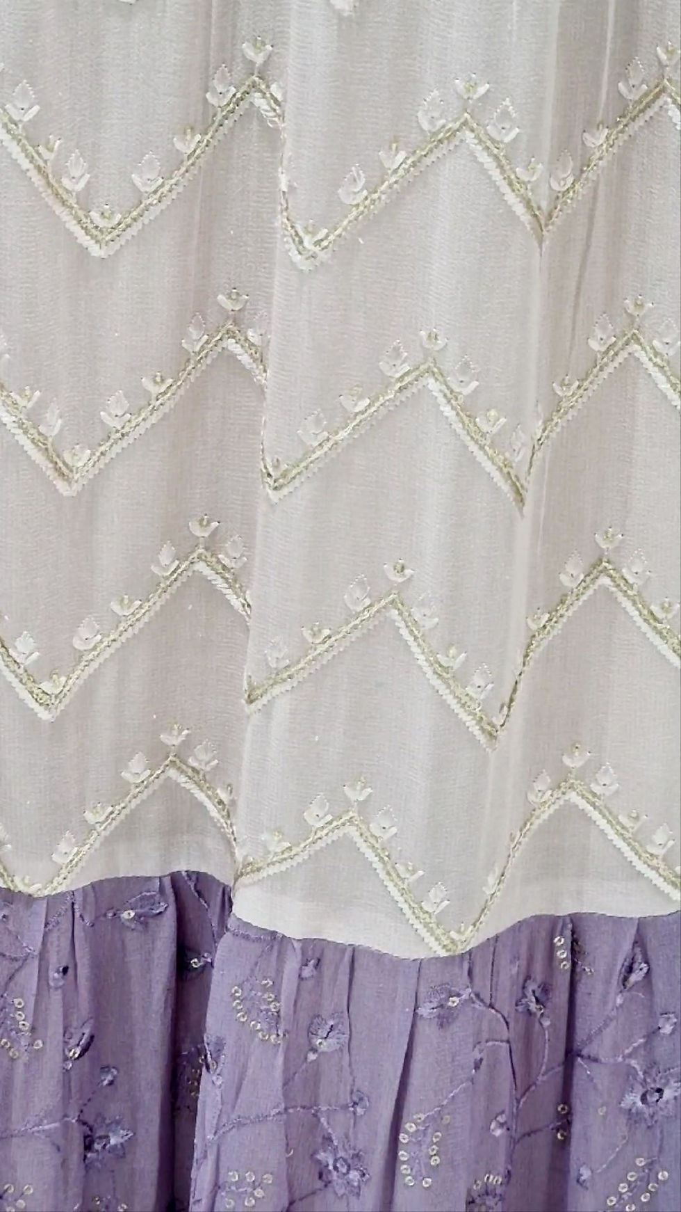 Thumbnail: Purple Ombre Layered Dress (4XL)