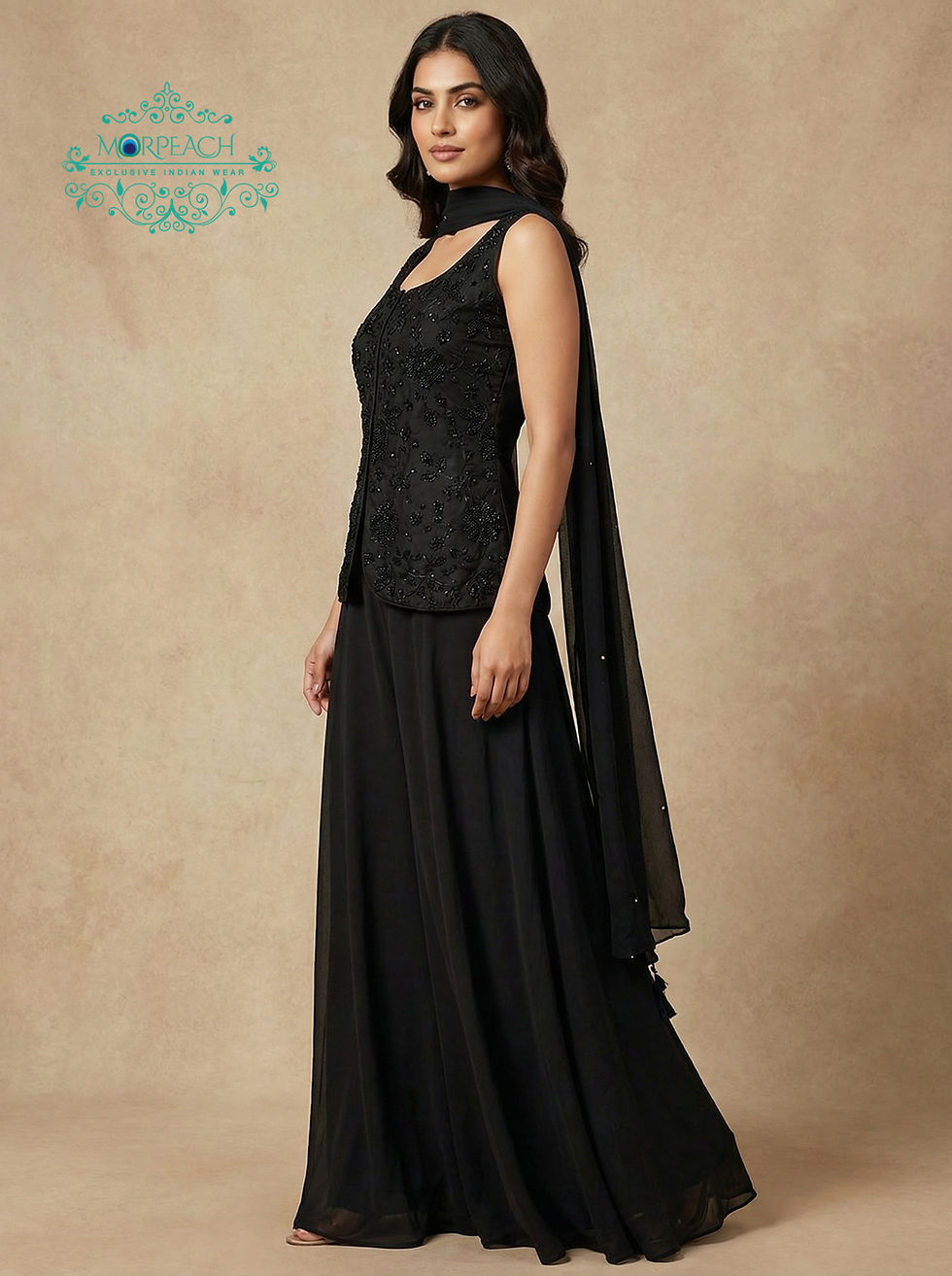 Thumbnail: Black Palazzo Set (M)
