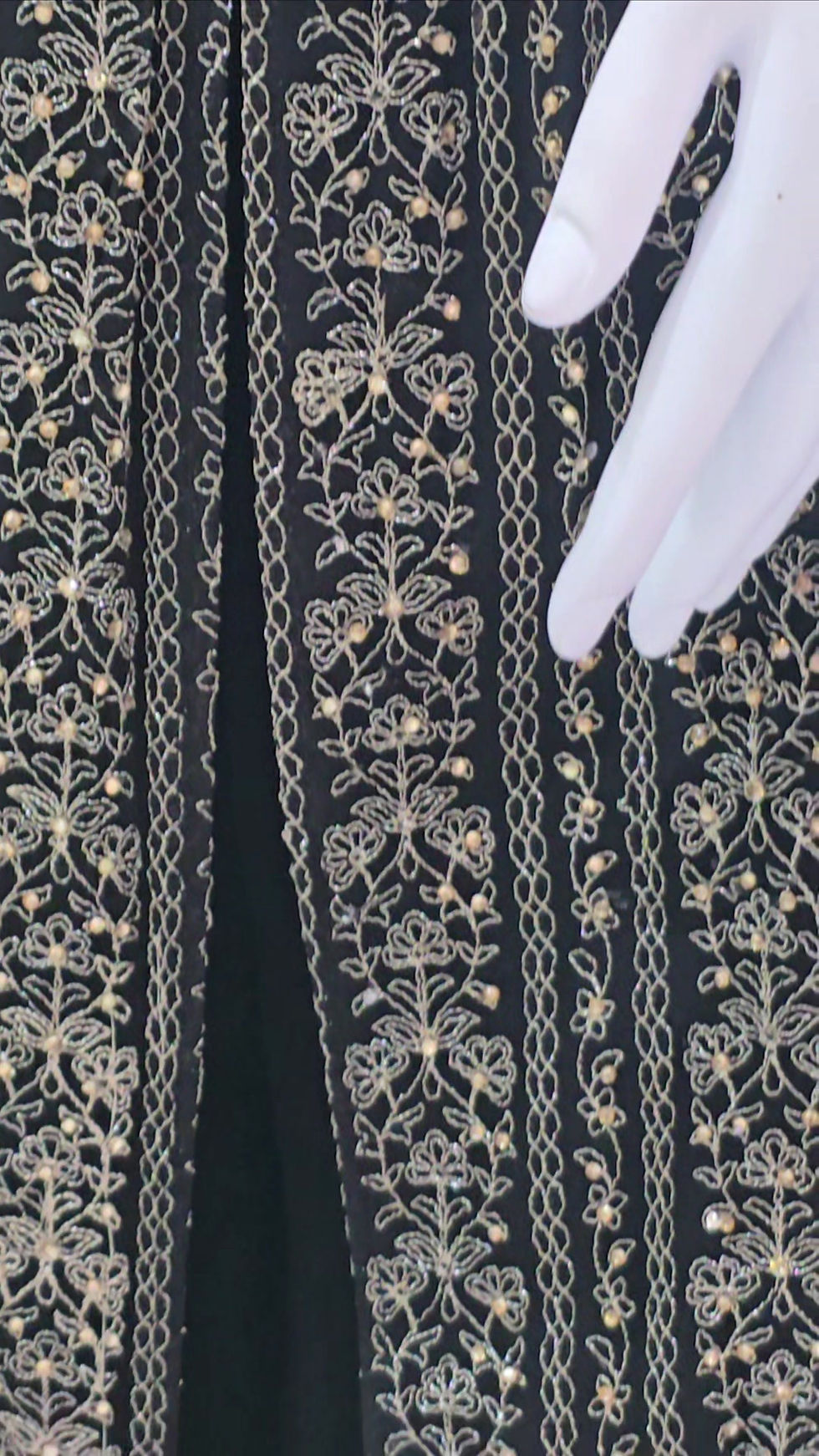 Thumbnail: Black And Gold Palazzo Set (XL)