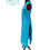 Thumbnail: Blue And Silver Silver Kurti (7XL)