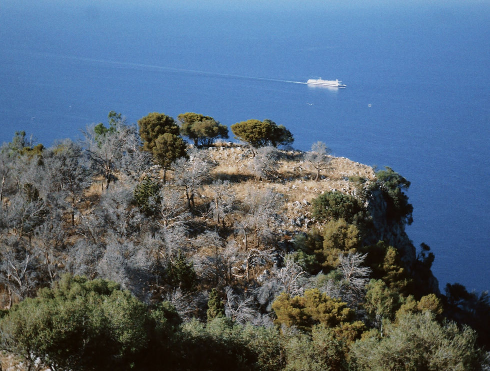 Палермо Сицилия гора