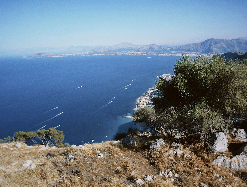 Палермо Сицилия гора