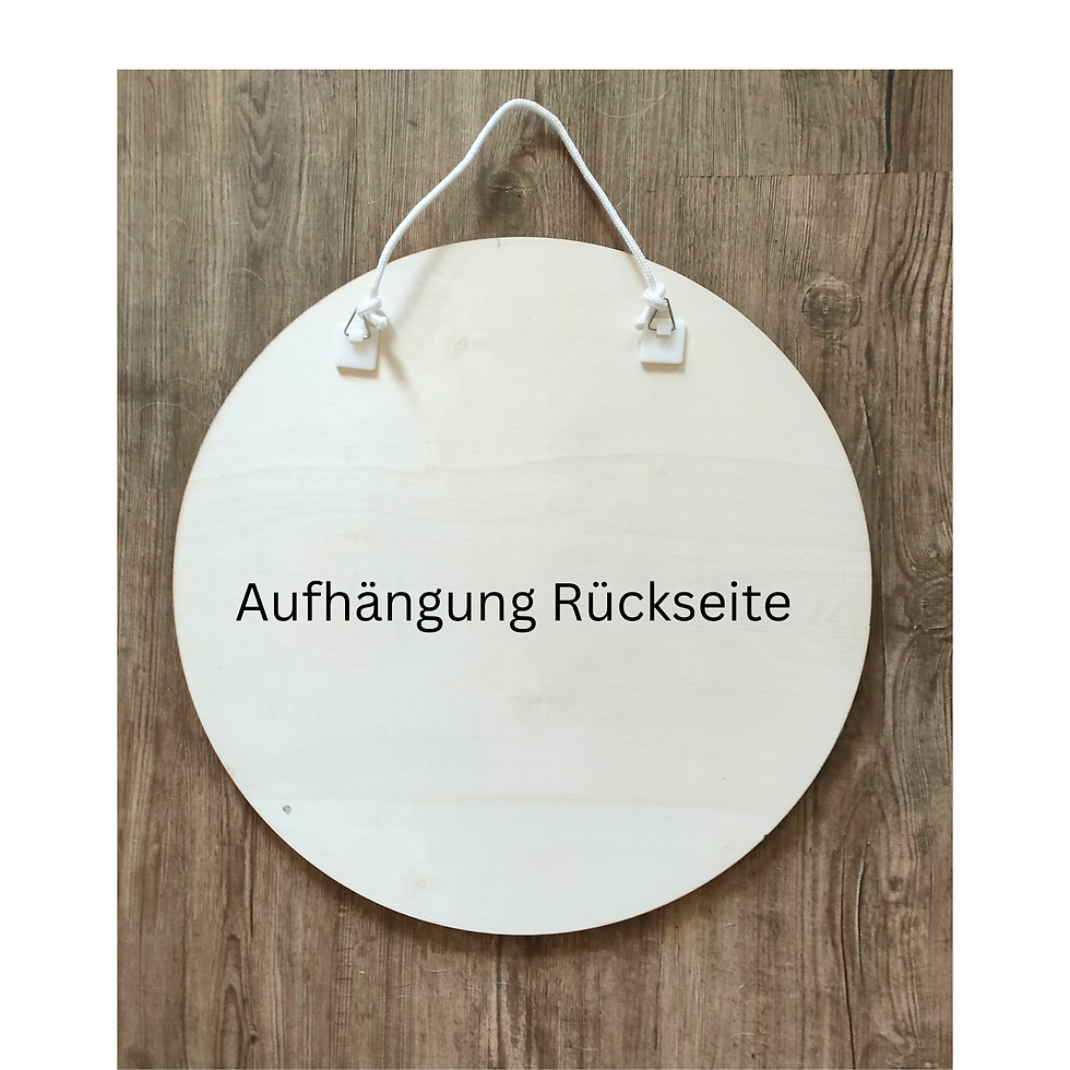 Miniaturbild: Personalisiertes Türschild mit Blumen & 3D-Design – frühlingshafte Hol