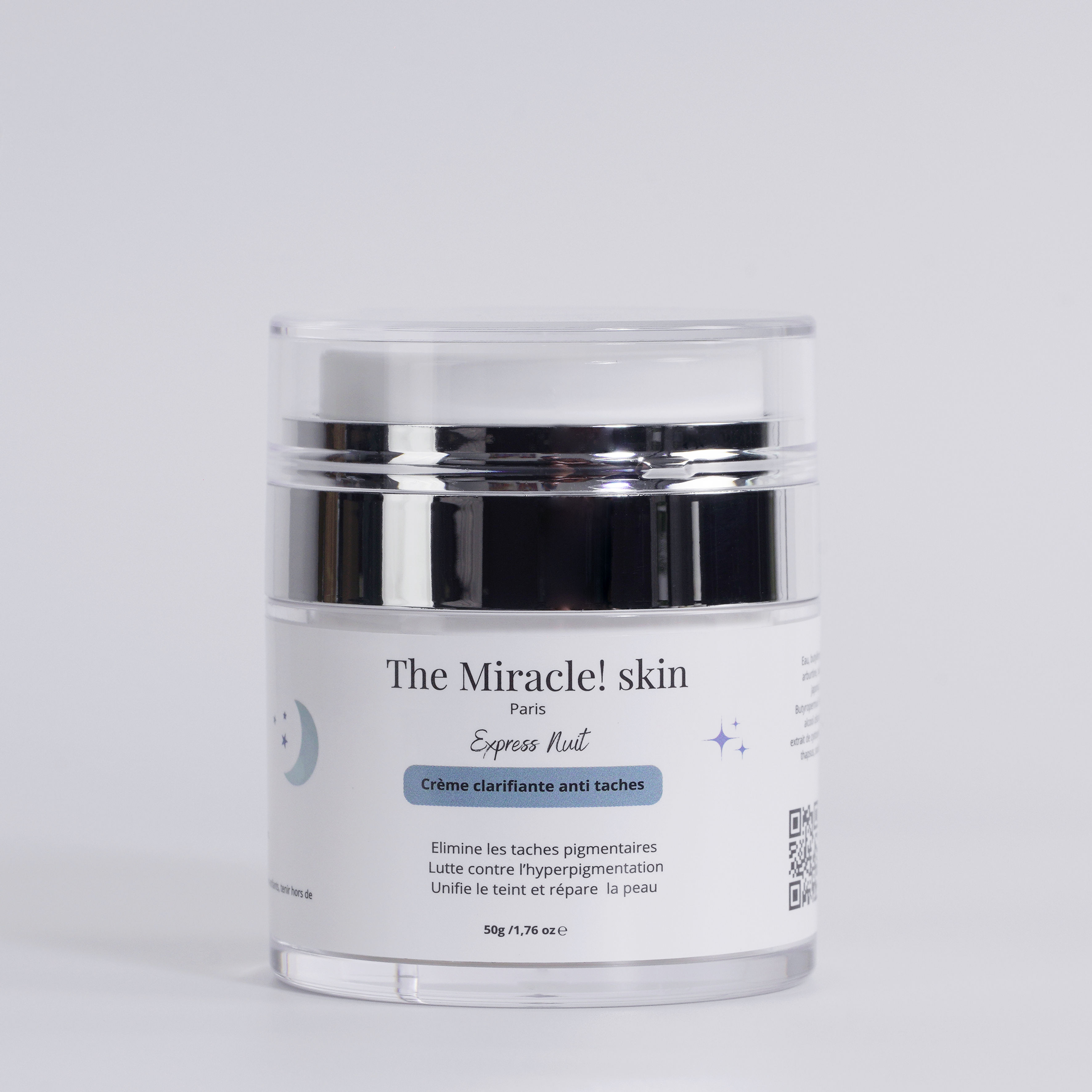 Crème de nuit anti-taches – soin réparateur et éclaircissant