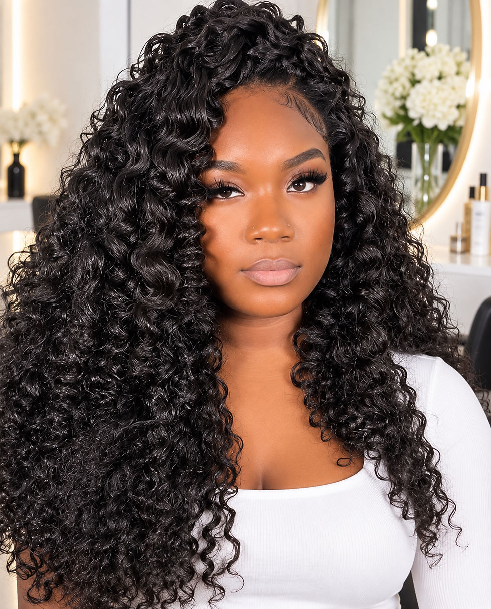 Miniature : Wig demi-tête Beach Curly