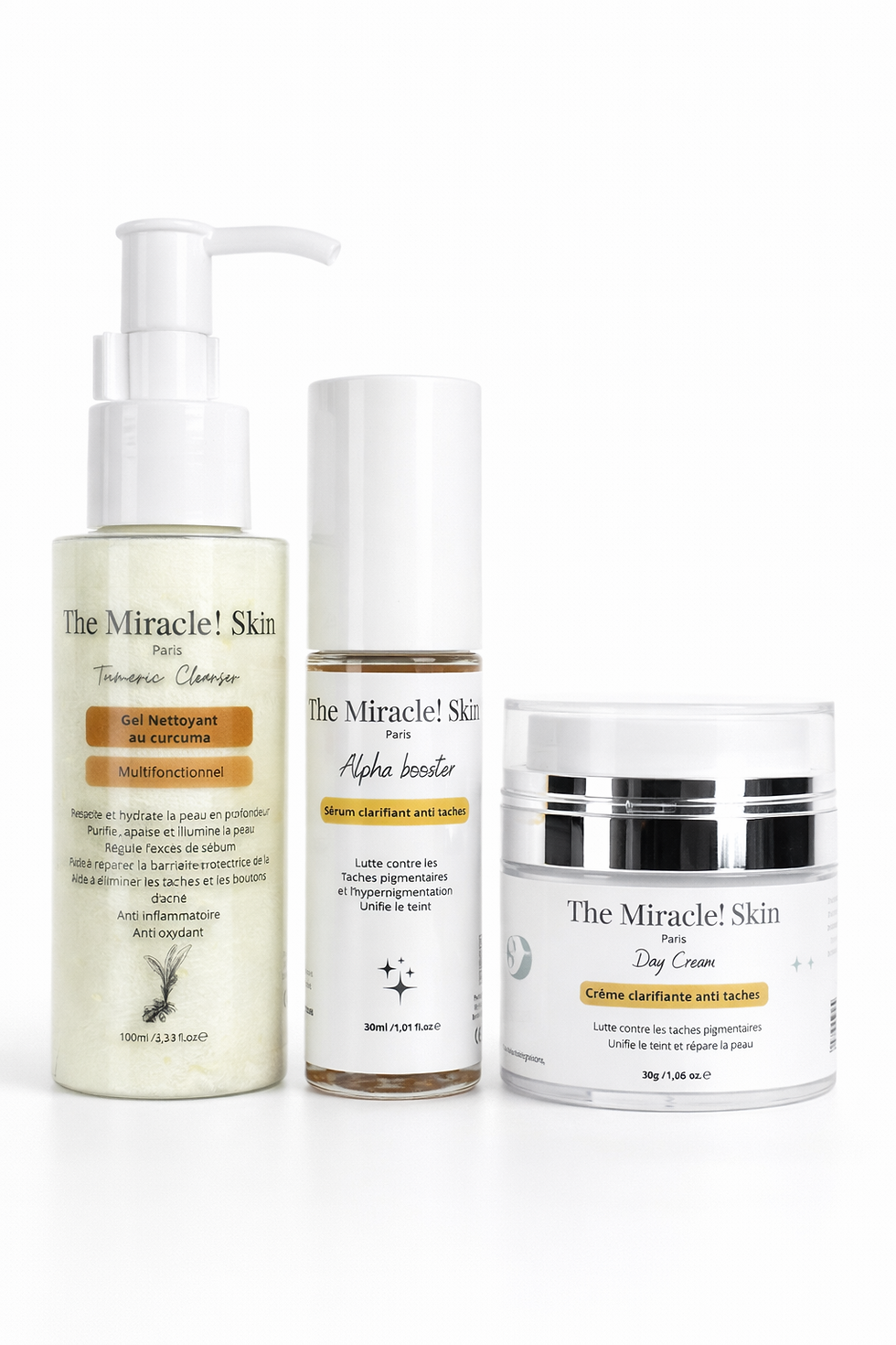 Routine anti-taches pour peau noire The Miracle Skin