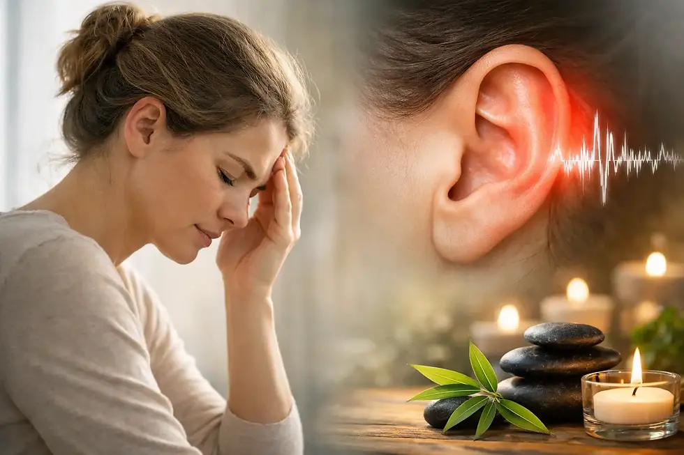 Shiatsu-Behandlung bei Tinnitus und Stress