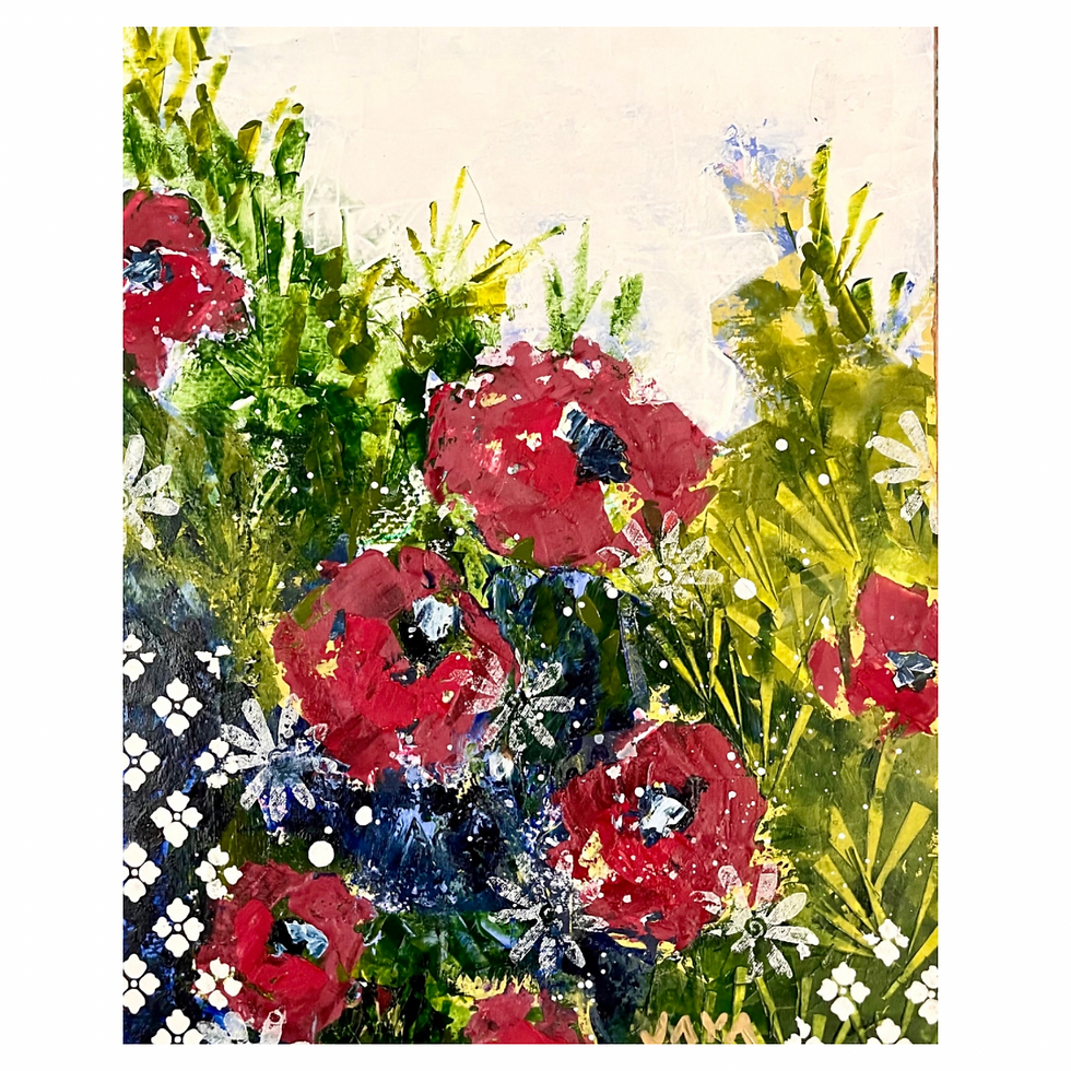 “Field Of Flowers”, 14”x11”