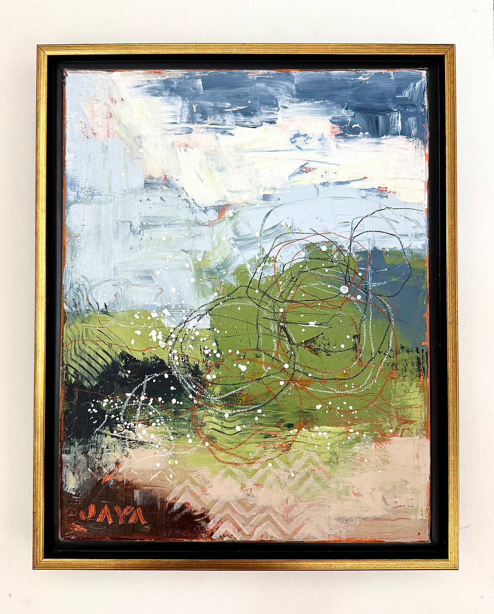 Thumbnail: The Grass Is Always Greener”, 16”x 13”