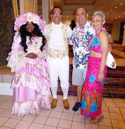 Jolly Hawaiin Couple