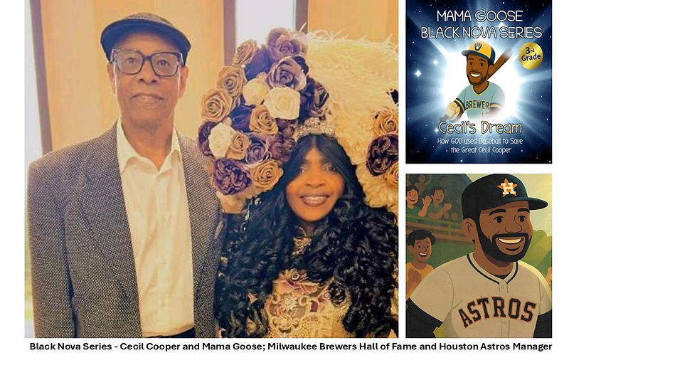 Mama Goose Knocks it out of the park with a New “Black Nova” Book Series