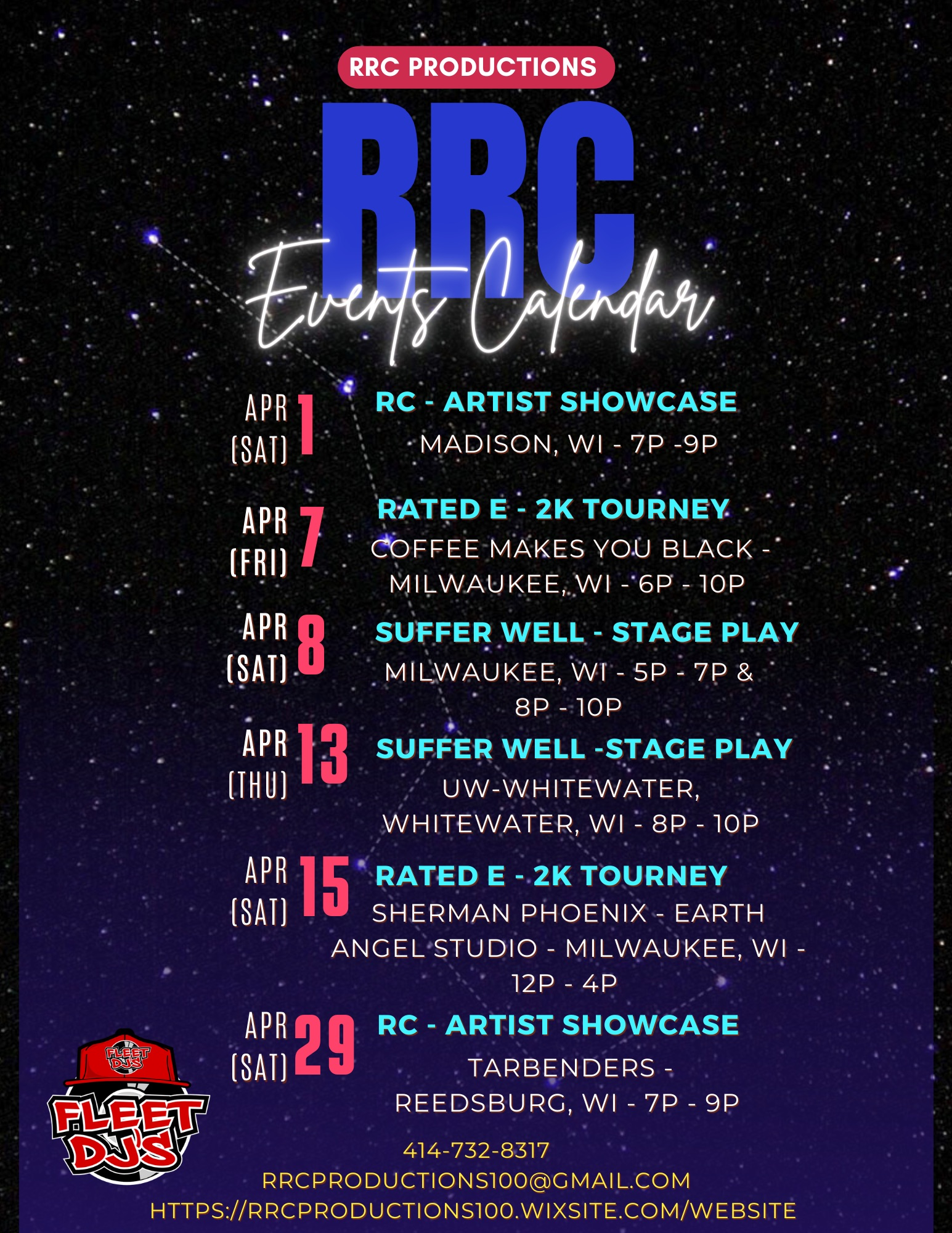 Event Calendar Dates