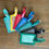 Thumbnail: 6 luggage tags in various bright colours
