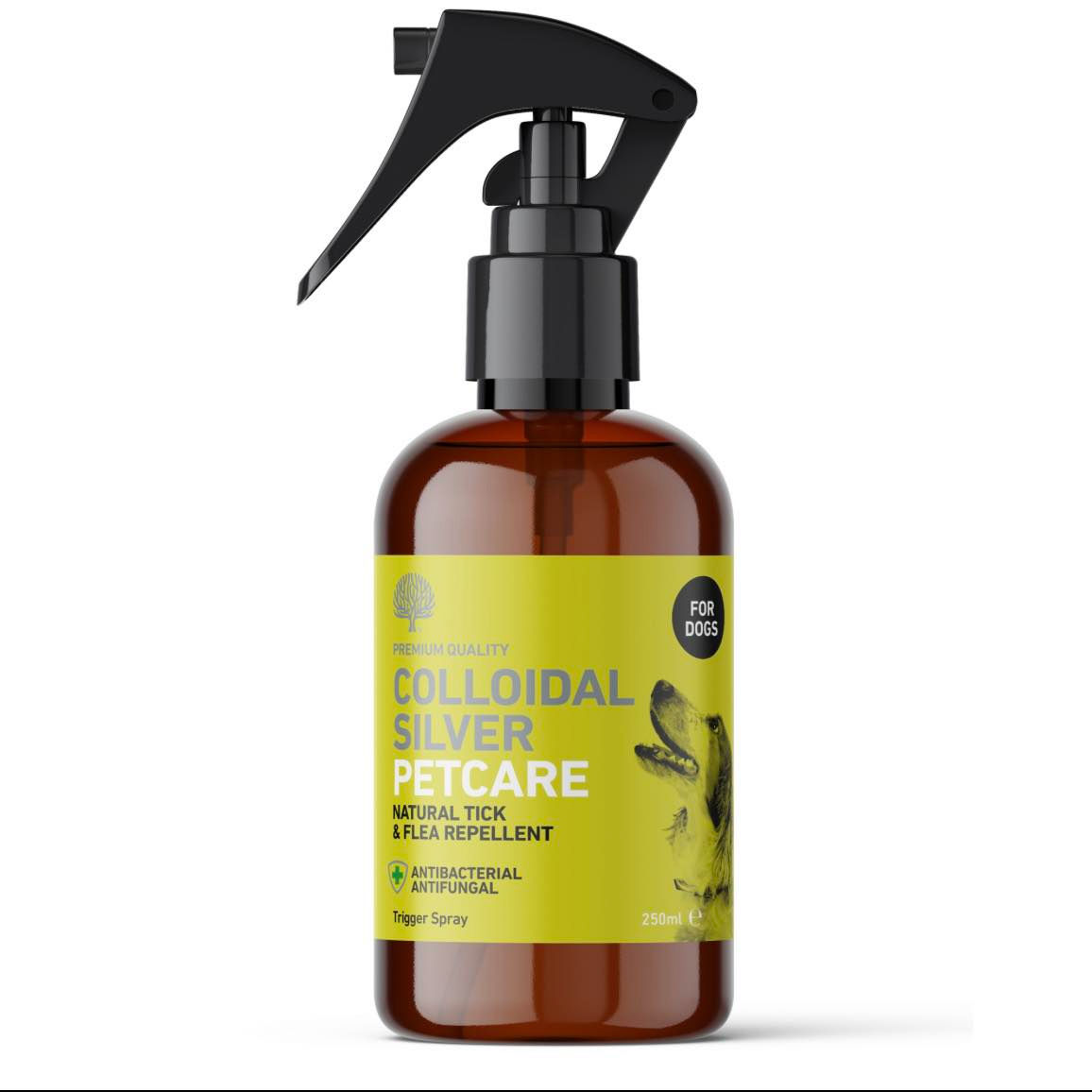 Nature's Greatest Secret - All Natural Colloidal Silver Tick and Flea Repellent