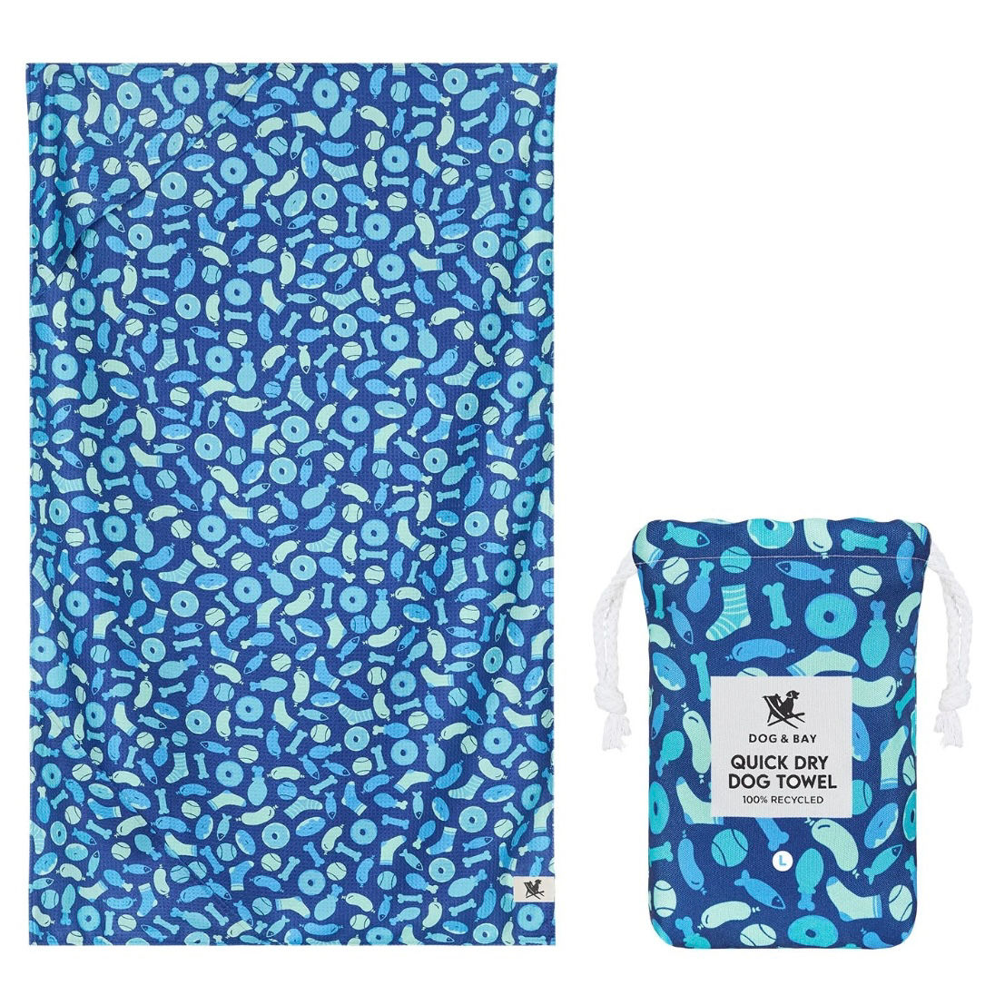 A Dogs Dinner Dog Towel