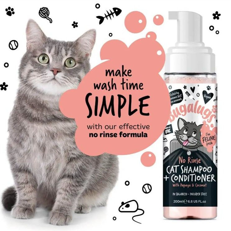 Thumbnail: No Rinse Cat Shampoo and Conditioner