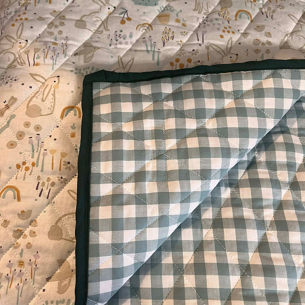 Thumbnail: Dobbie's Den Limited Edition Medium Easter Quilted Blanket