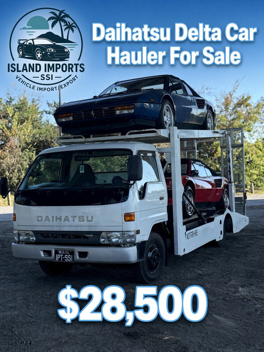 1998 Daihatsu Delta Double Decker Car Hauler