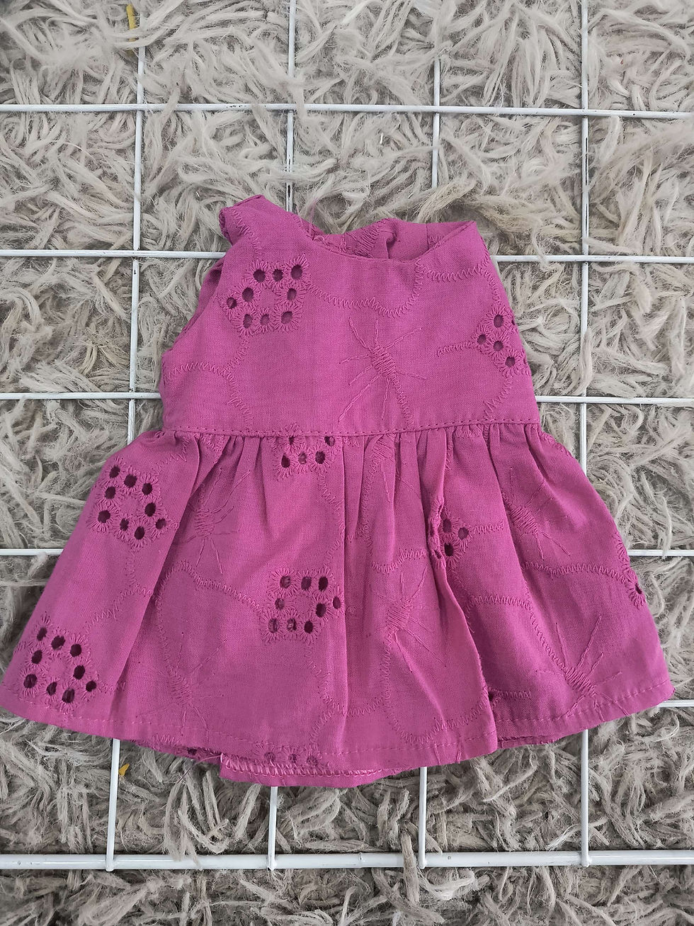 Miniatura: Vestidos de boneca para sua princesa ficar combinando com a bonequinha dela 