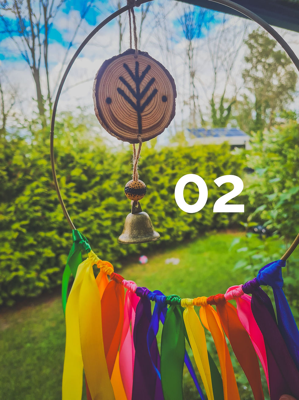 Miniaturbild: Beltane Türkranz Windspiel