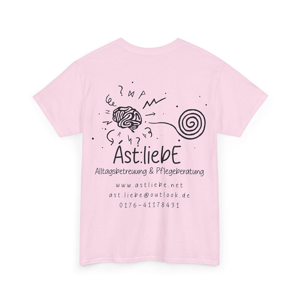 Miniaturbild: T-Shirt "Ást:liebE" (Unisex Heavy Cotton)