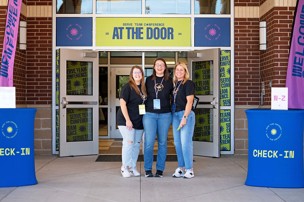 Declaration Church Serve Team Conference exterior environment signage