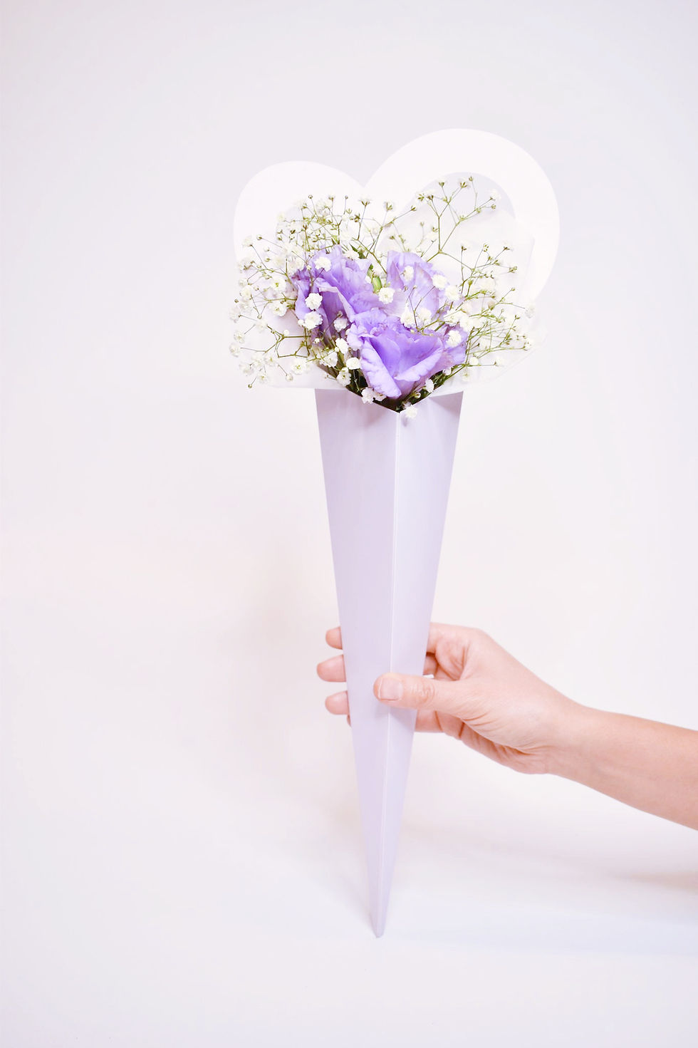 Küçük resim: Lavender Mini Kalp Çanta