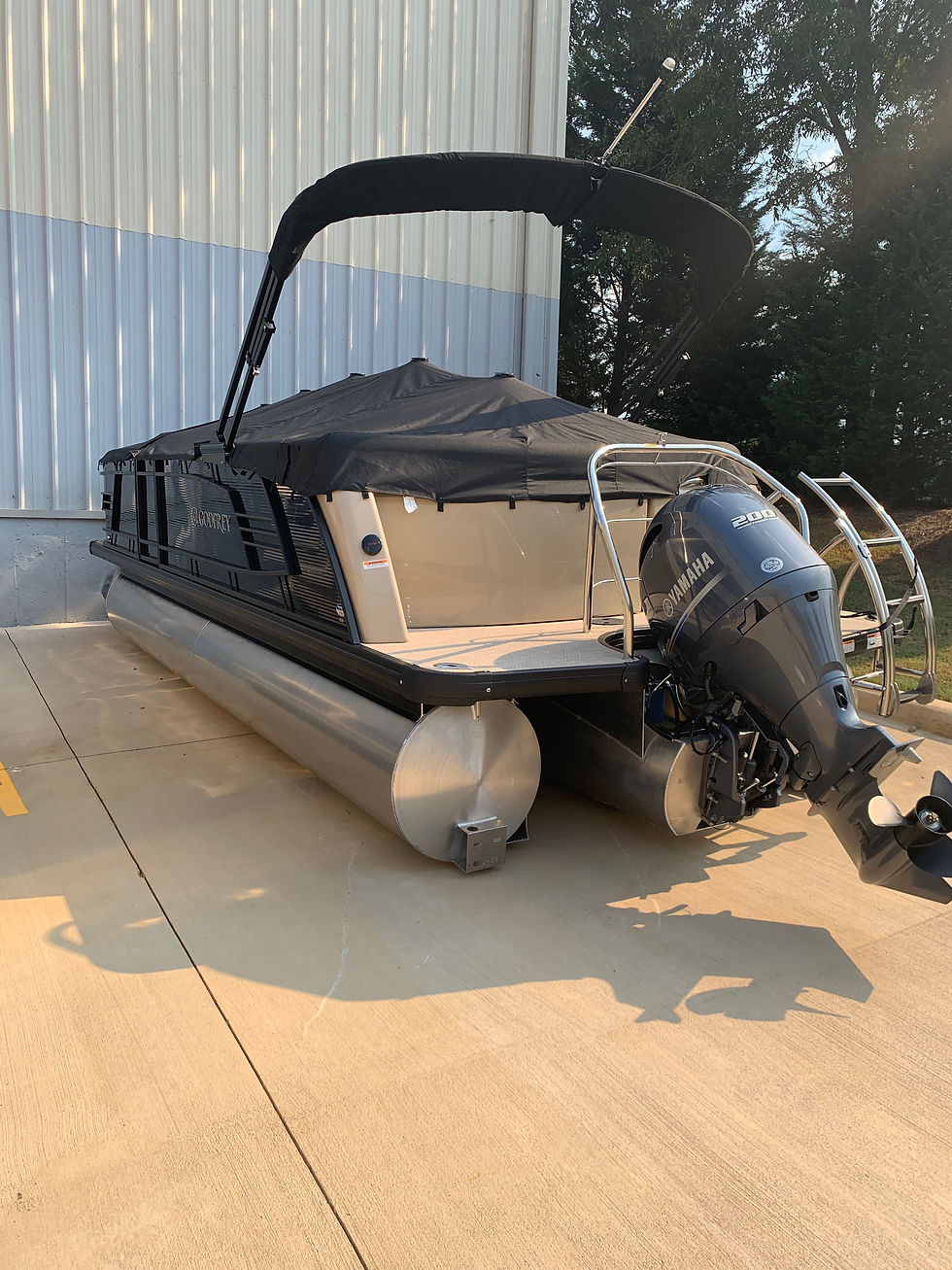 Thumbnail: 2020 Aqua Patio 235 UL w/Yamaha F200LB