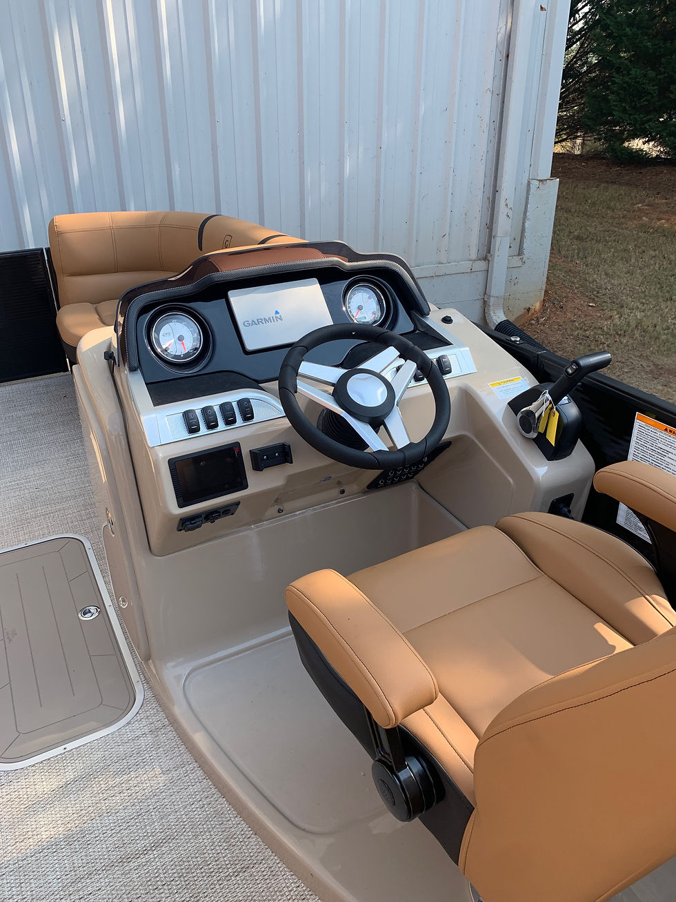 Thumbnail: 2020 Aqua Patio 235 UL w/Yamaha F200LB