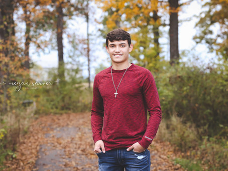 Senior: Manny {Fall Mini}